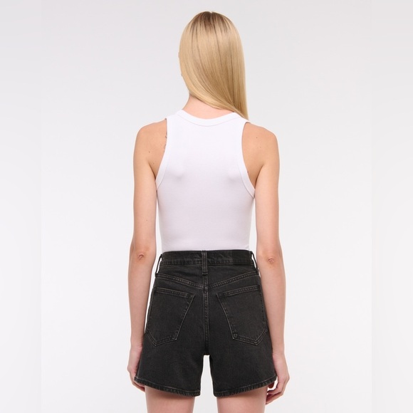 Abercrombie & Fitch High Rise Dad Short , sz 30/10 - Picture 3 of 11